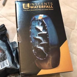 Incense waterfall with 100 cones